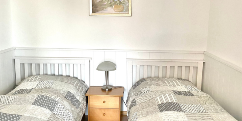 Schlafbereich Fingerhut zwei Betten